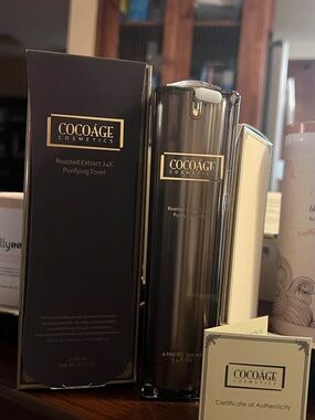 COCOAGE 24K Gold Purifying Toner – Roasted Extract Luxury Skincare